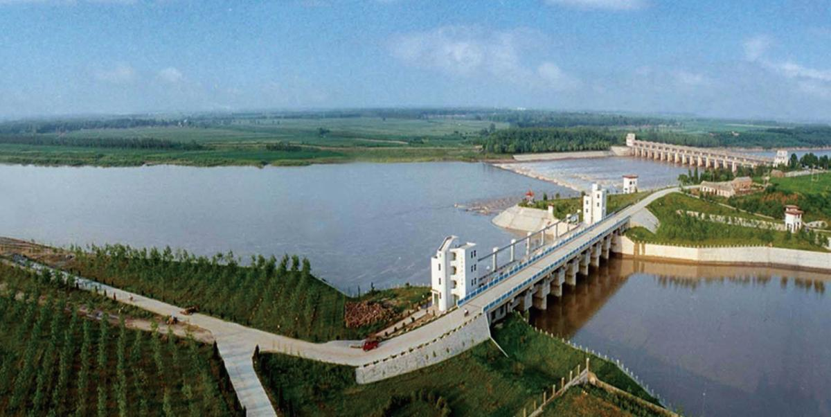 淮河流域沂沭河洪水东调南下工程分沂入沭调尾工程拦河坝及裹头工程